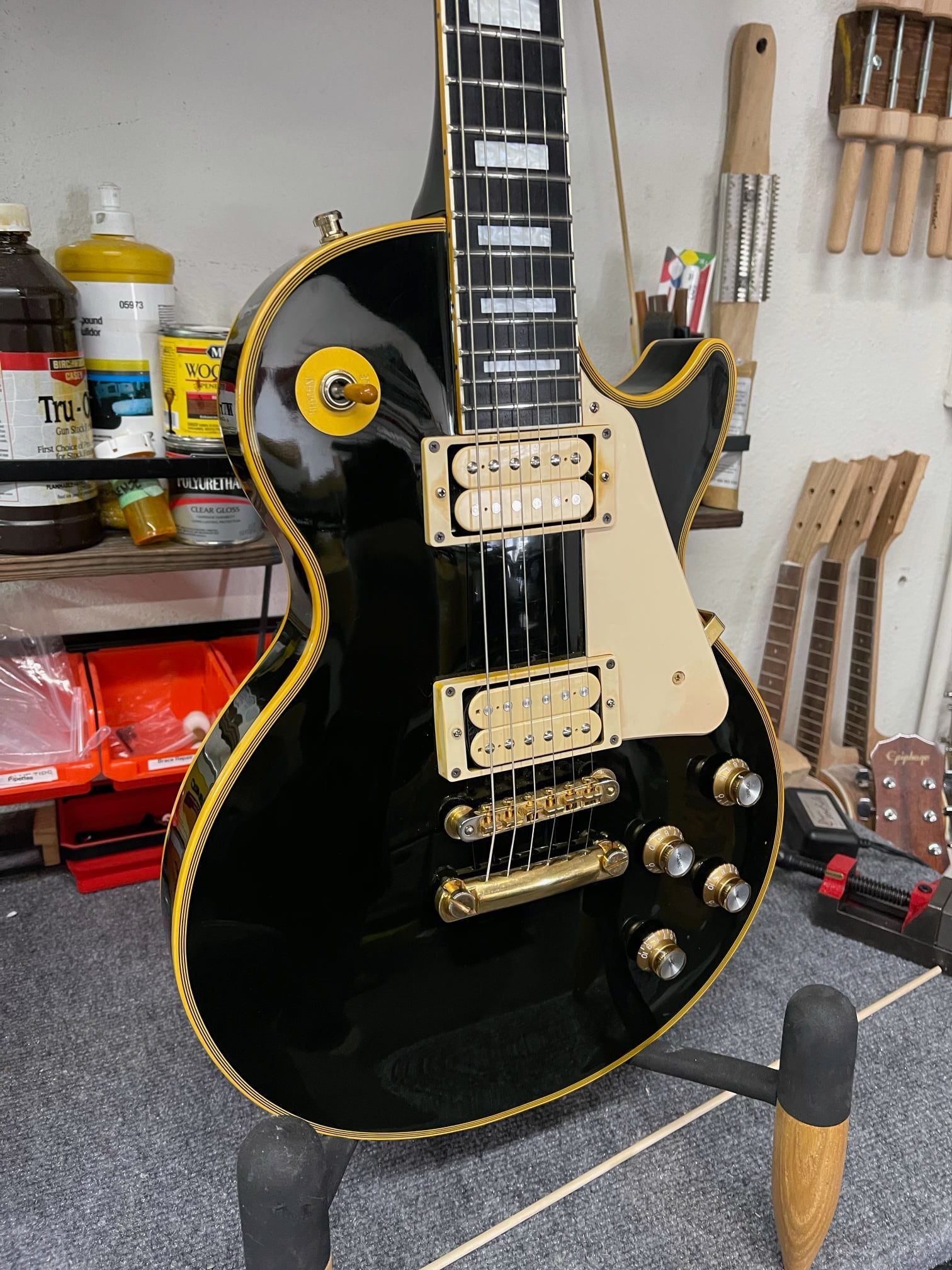 Restored 1990 Orville LP Custom guitar