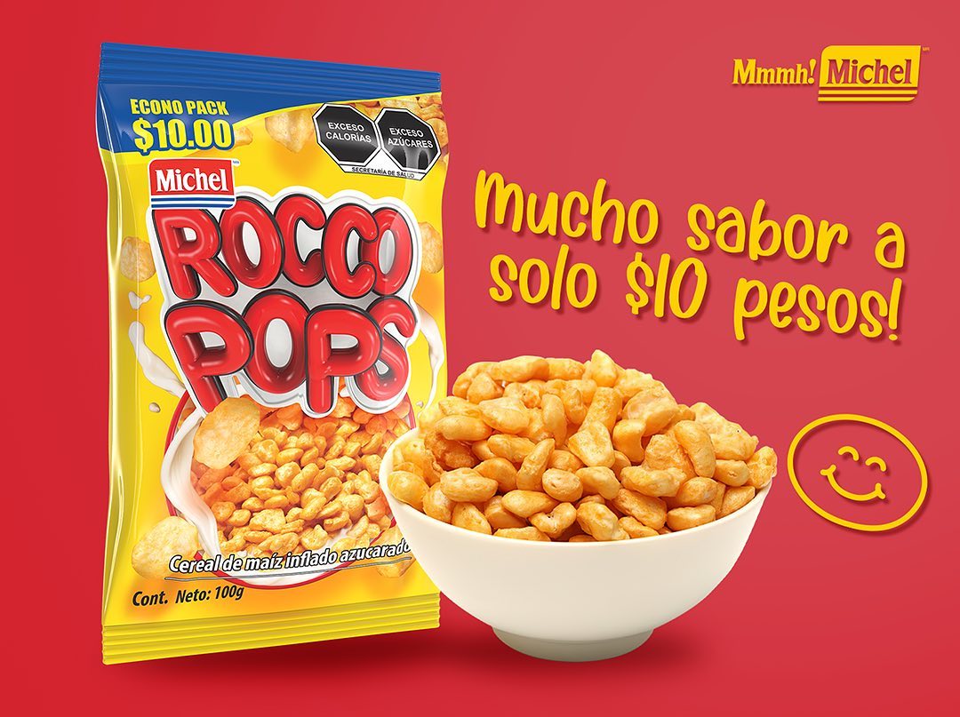 Dulces Michel - ¿Ya probaste los nuevos Rocco Pops? 🥣 te...