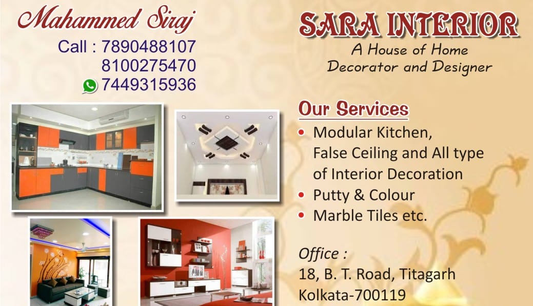 Sara Interior | Kolkata