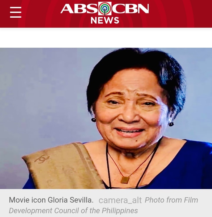 Certified - Salamat Gloria Sevilla. MANILA - Gloria Sevilla, best known ...