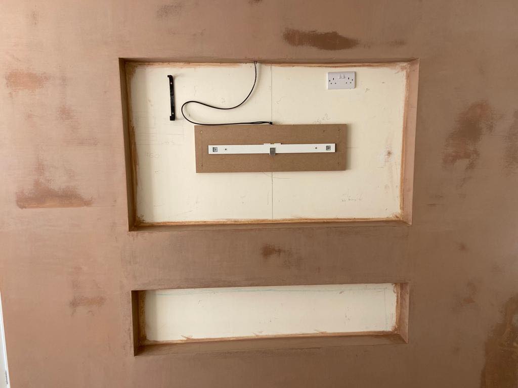 🔳 RECESSED TV FEATURE WALL 🔳... - Spectrum Building & Joinery | Facebook