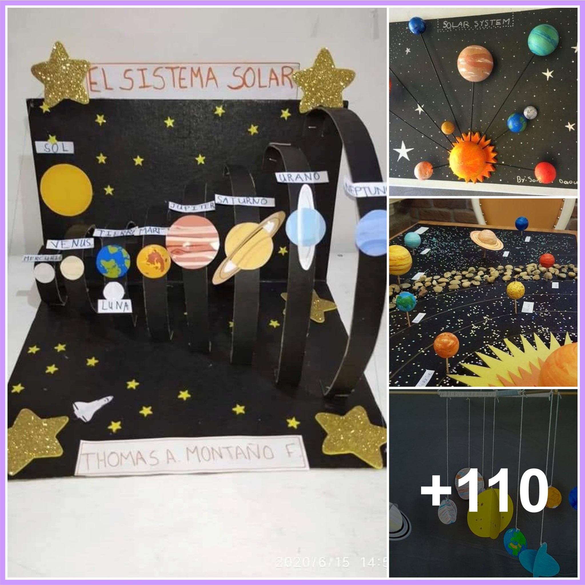 Imagem Relacionada Sistema Solar Maqueta