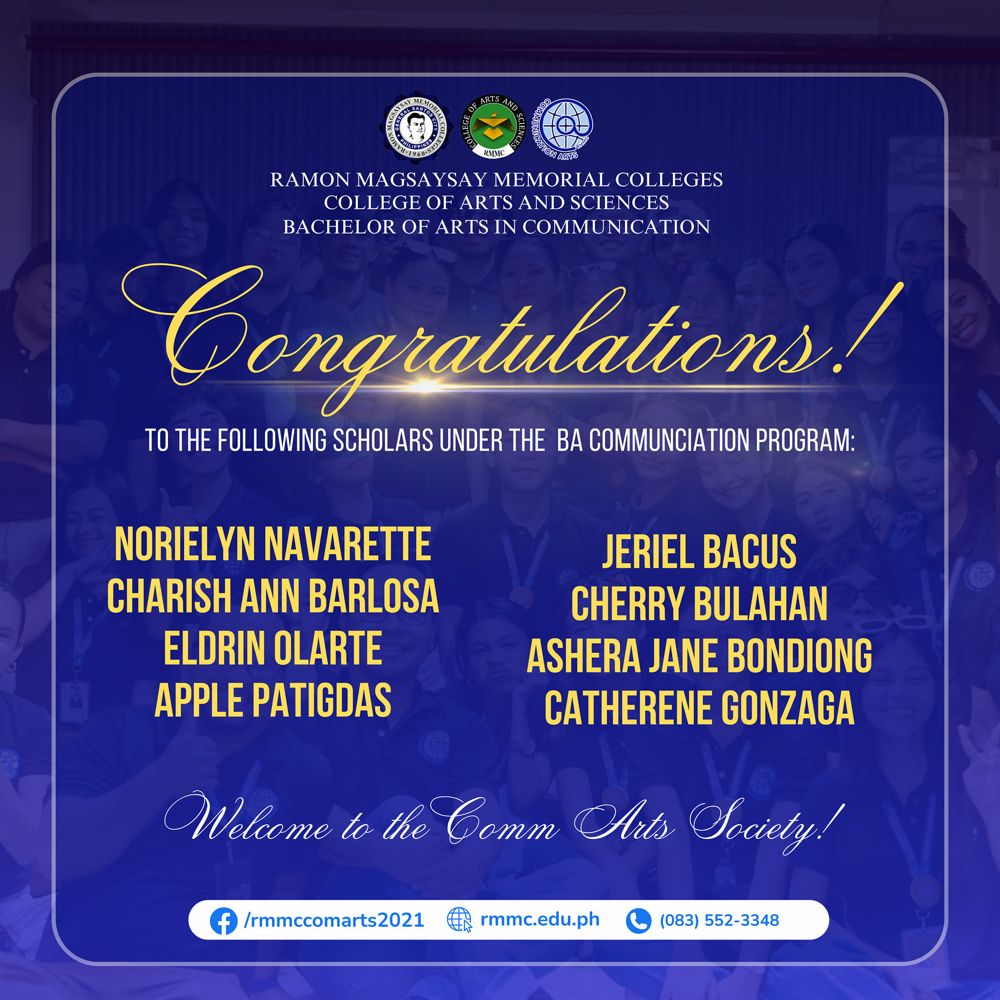 Congratulations... - Ramon Magsaysay Memorial Colleges, Inc. | Facebook