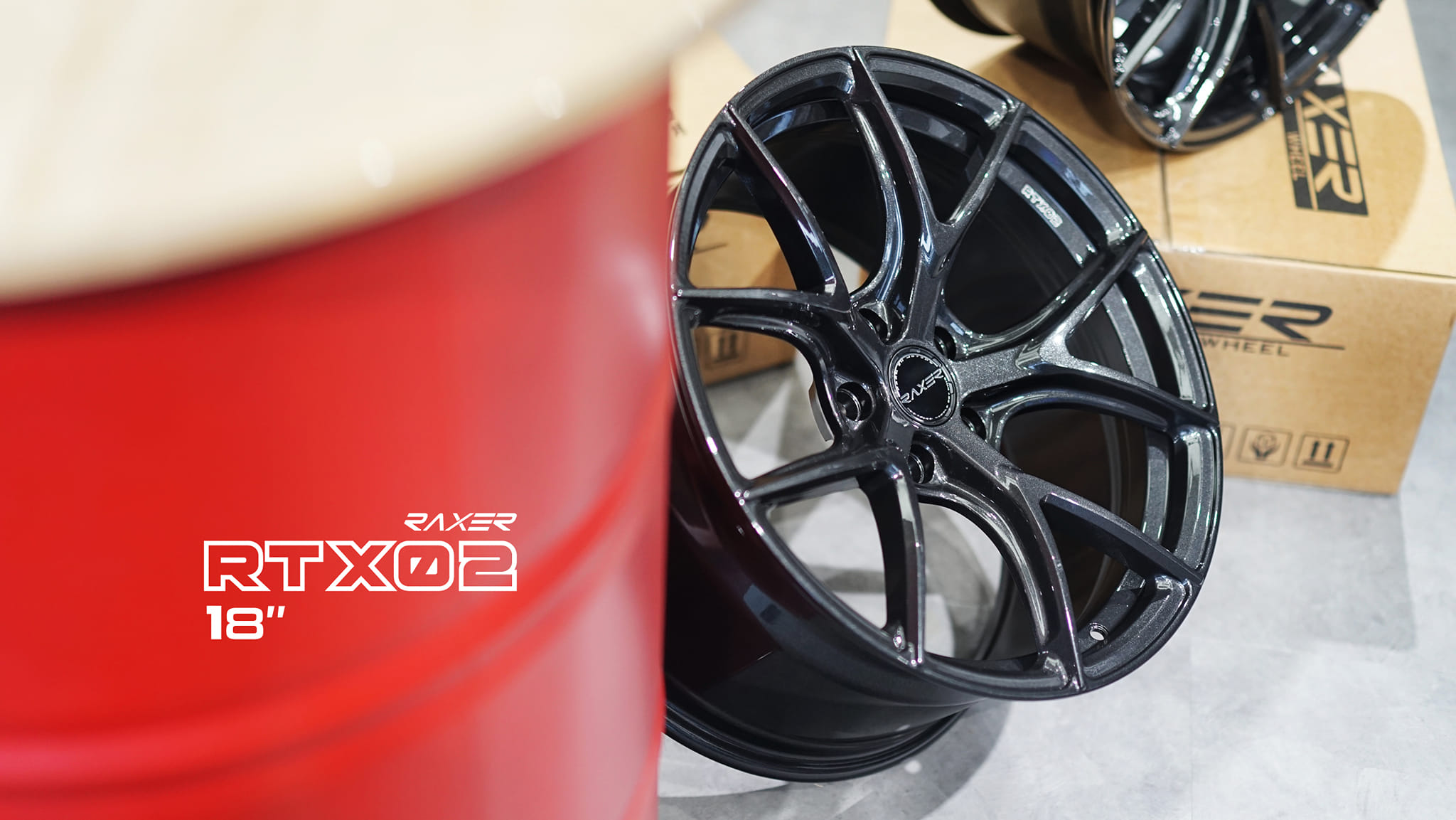 Raxer Wheels - Introducing the new product line Race Track...
