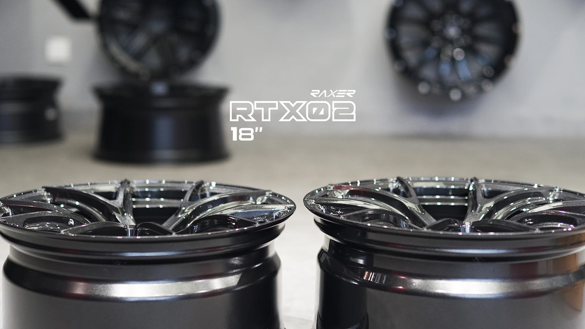 Raxer Wheels - Introducing the new product line Race Track...