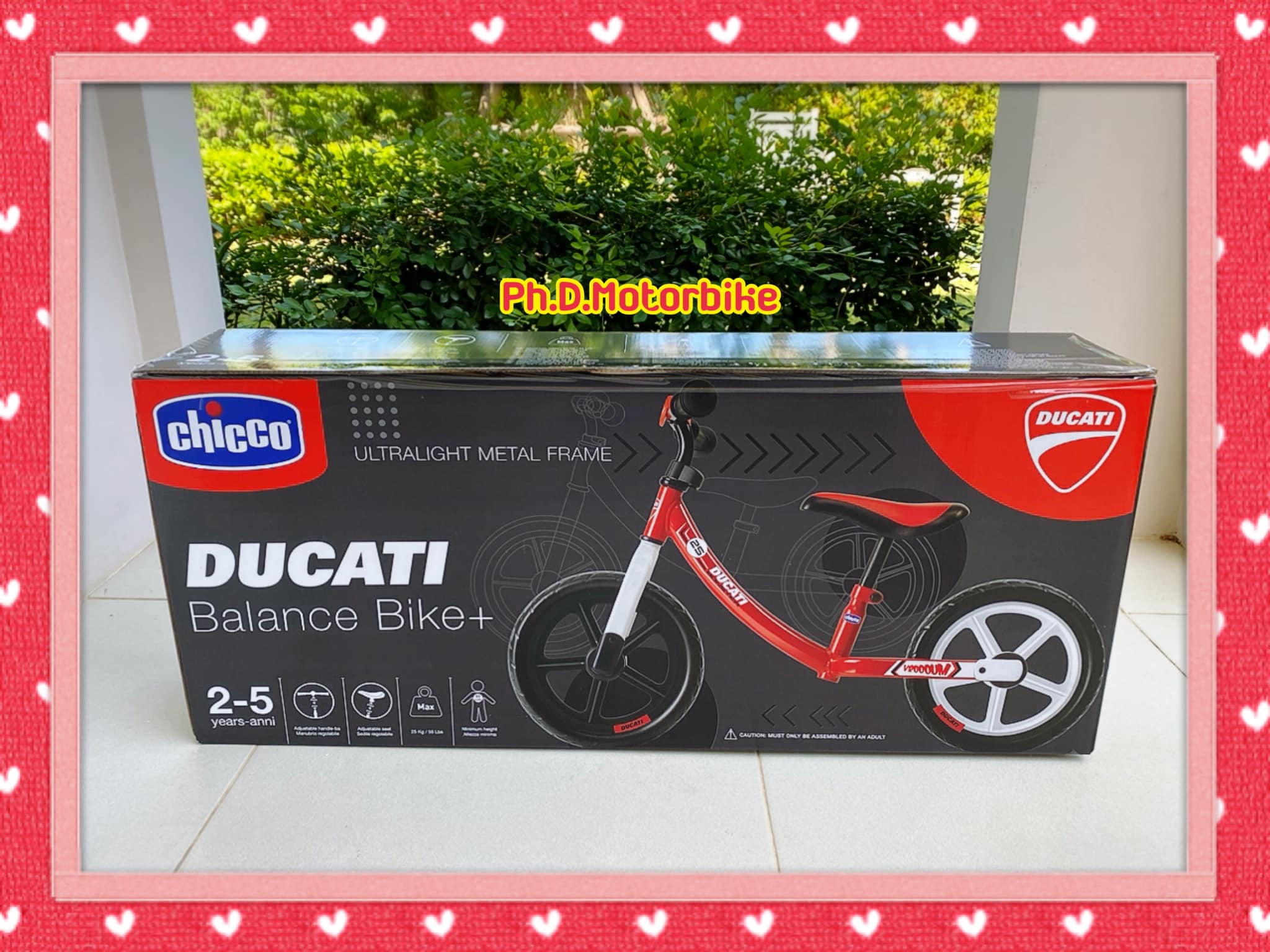 ขายแล้ว จักรยานทรงตัวสำหรับเด็ก Chicco Ducati Balance Bike Plus  