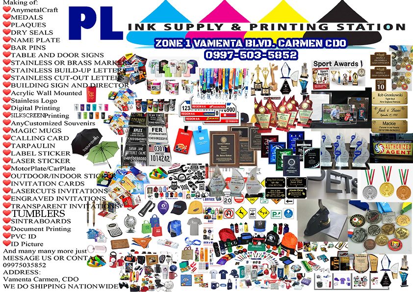 PL Ink Supplies and Printing Station | Cagayan de Oro