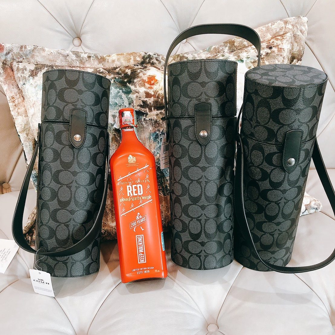 Coach Wine Carrier