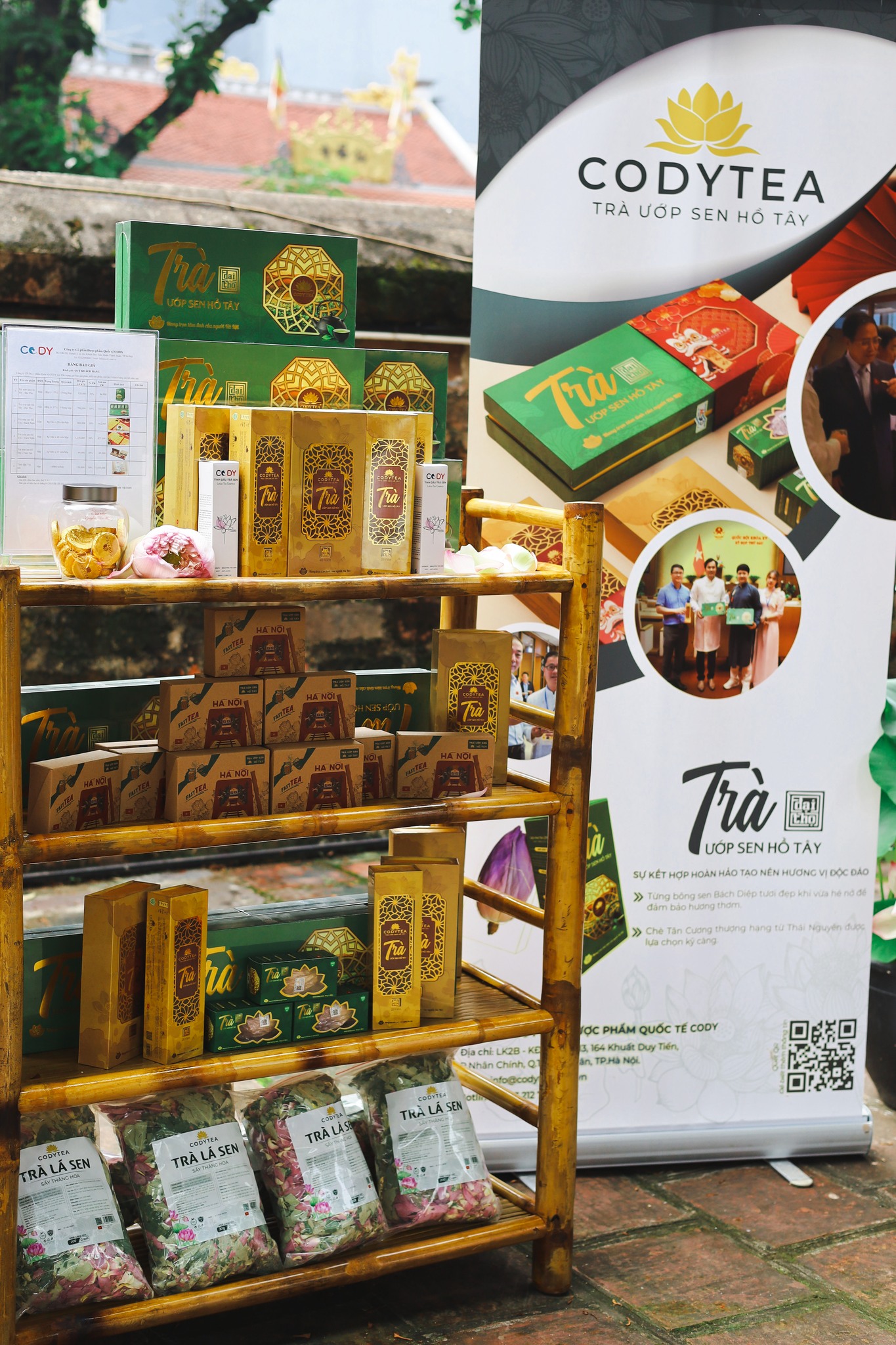 Trà Ướp Sen Cody Tea - Tinh hoa Trà Việt | Hanoi
