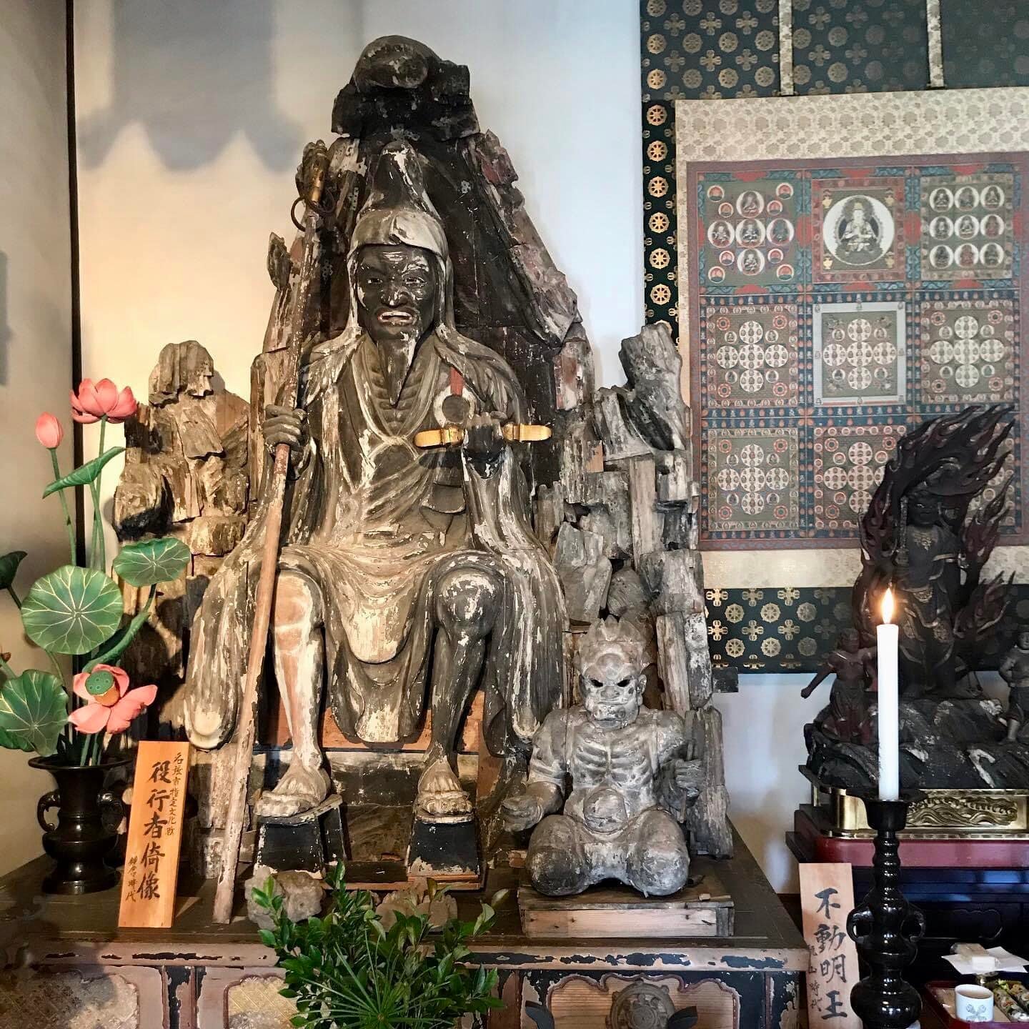 伝香寺・本堂 宗貞作 釈迦如来坐像(奈良市指定有形文化財.1585/天正十
