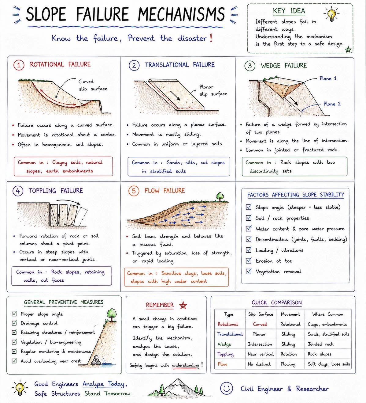 Understanding Slope Instability and Landslide Failure Risks