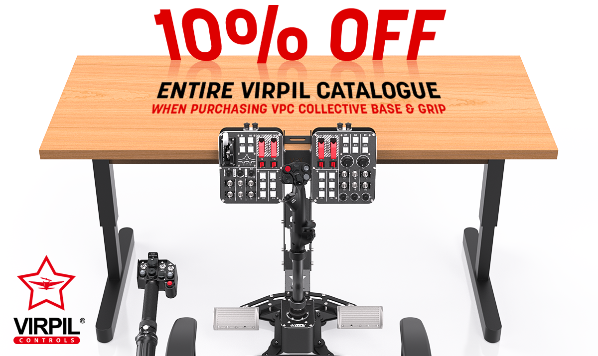 Hello VIRPILs! Pre-Orders for the VPC Rotor TCS Collective Base
