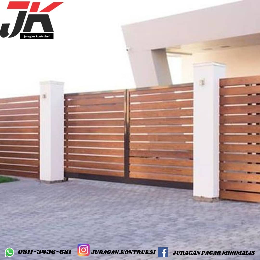 . Suka desain dengan simple... - Juragan PAGAR Minimalis
