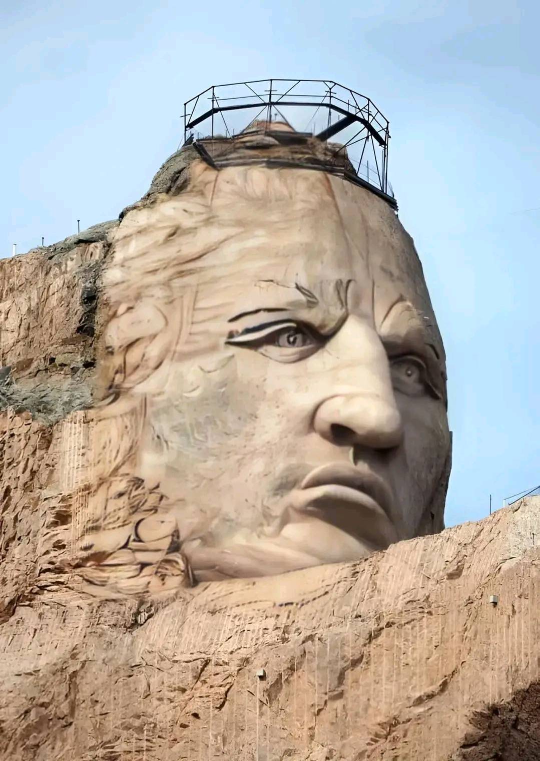 Crazy Horse Memorial in Black Hills, Rapid City, SD