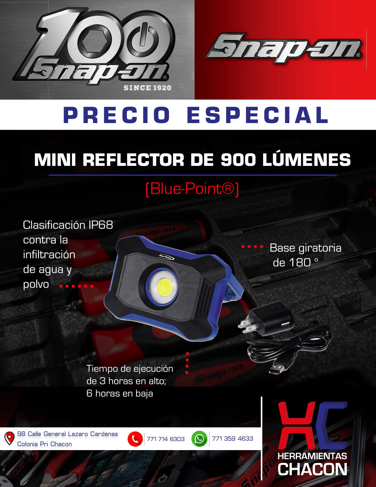 Precio especial ‼🔥 Mini reflector... - Herramientas Chacon