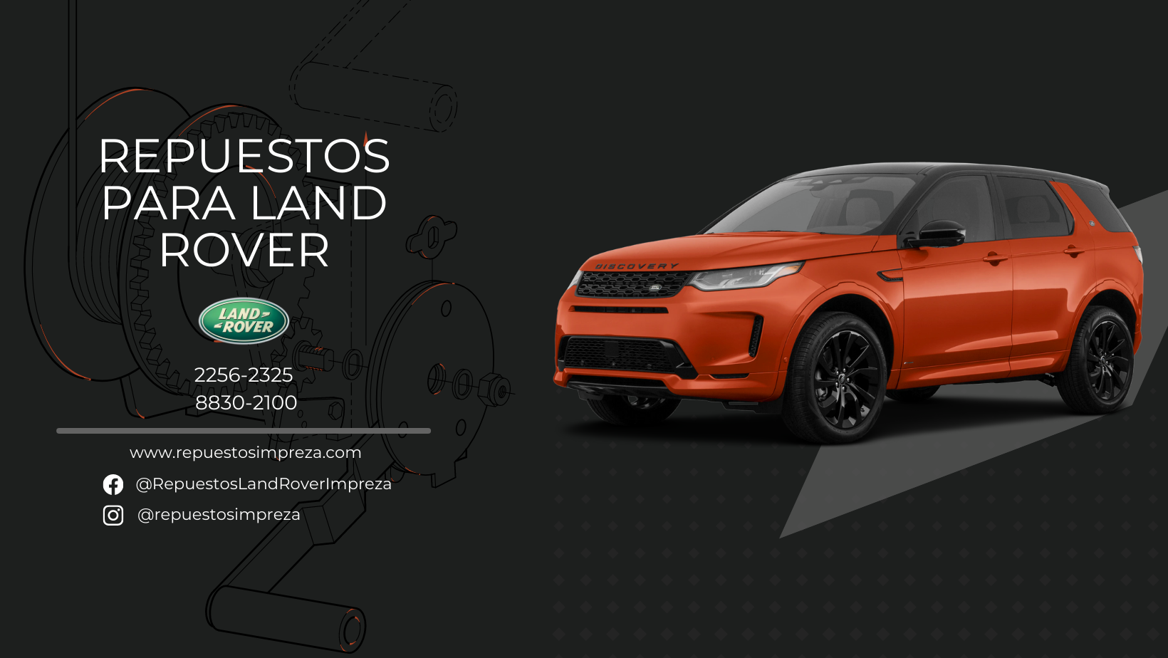 Repuestos Land Rover Impreza Ltda. | Barrio Mexico