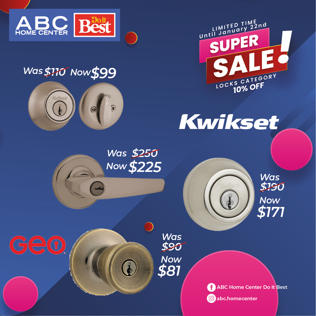 ABC - Kwikset and Geo are a secure door lock industry leader and ...