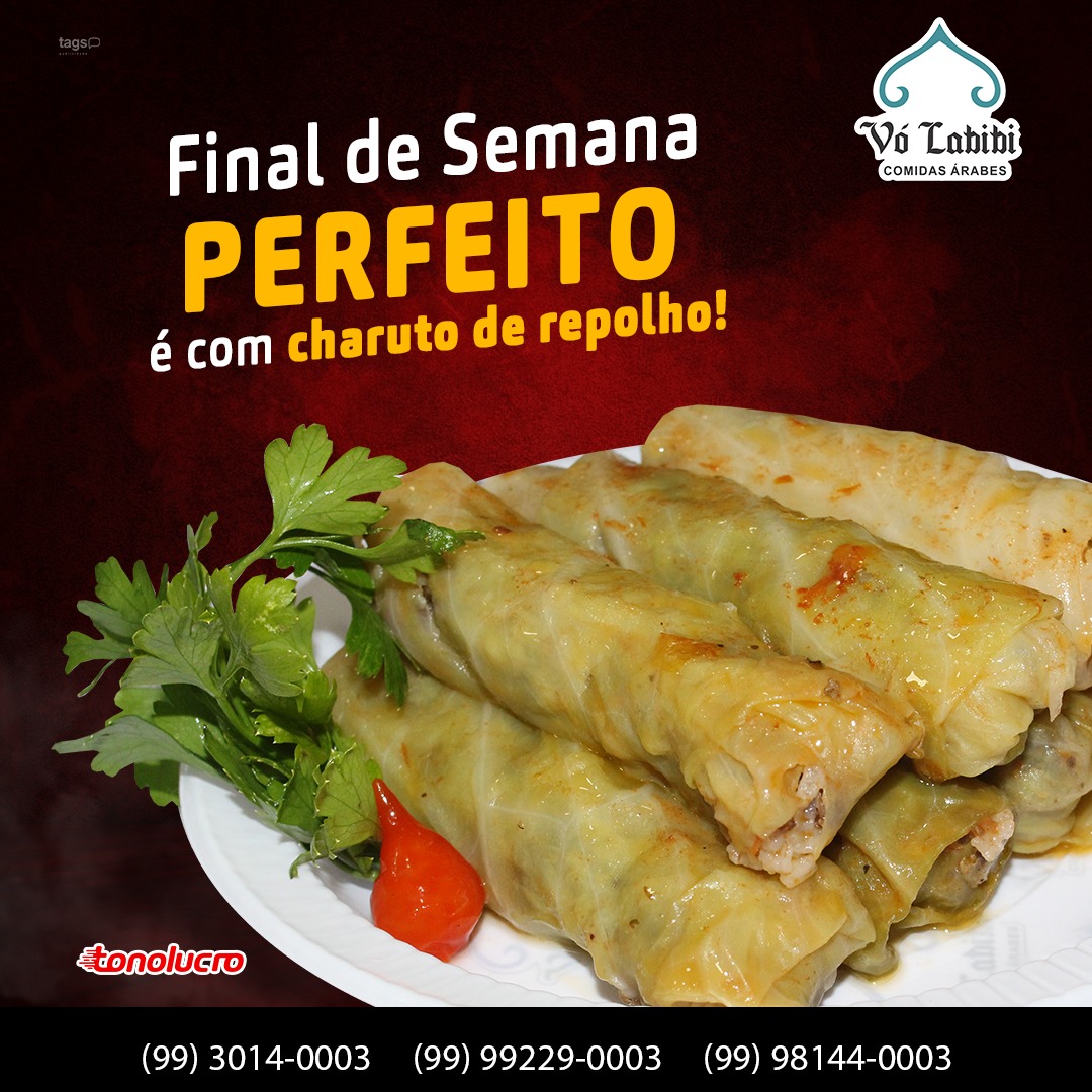 Vó Labibi Delivery - 🗣🗣Final de semana perfeito é com o nosso charuto ...