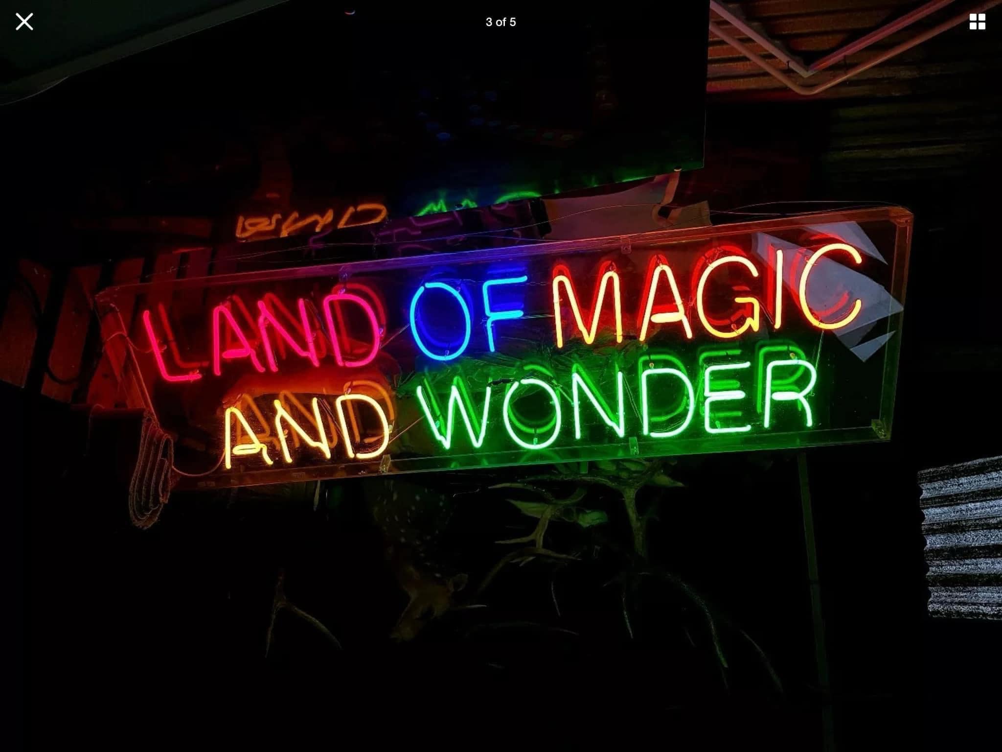 Rogues of Ryde - Land of Magic and Wonder sign in Perspex... | Facebook