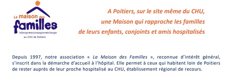Maison des familles au CHU de Poitiers | Poitiers