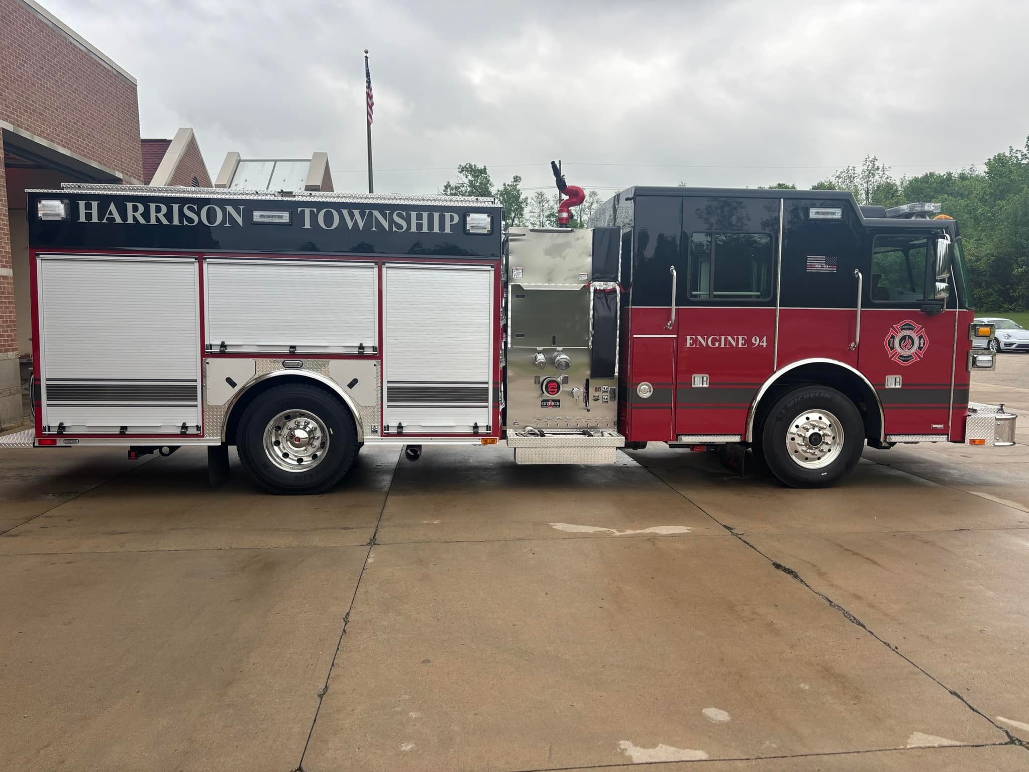 Harrison - Harrison Twp Fire Department places it’s new fire engine in ...