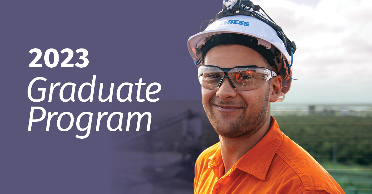 Thiess - Applications for our 2023 Australia Graduate Program are now ...