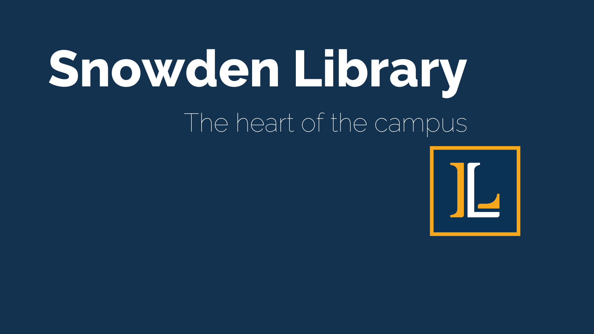 Lycoming College Snowden Library | Williamsport PA