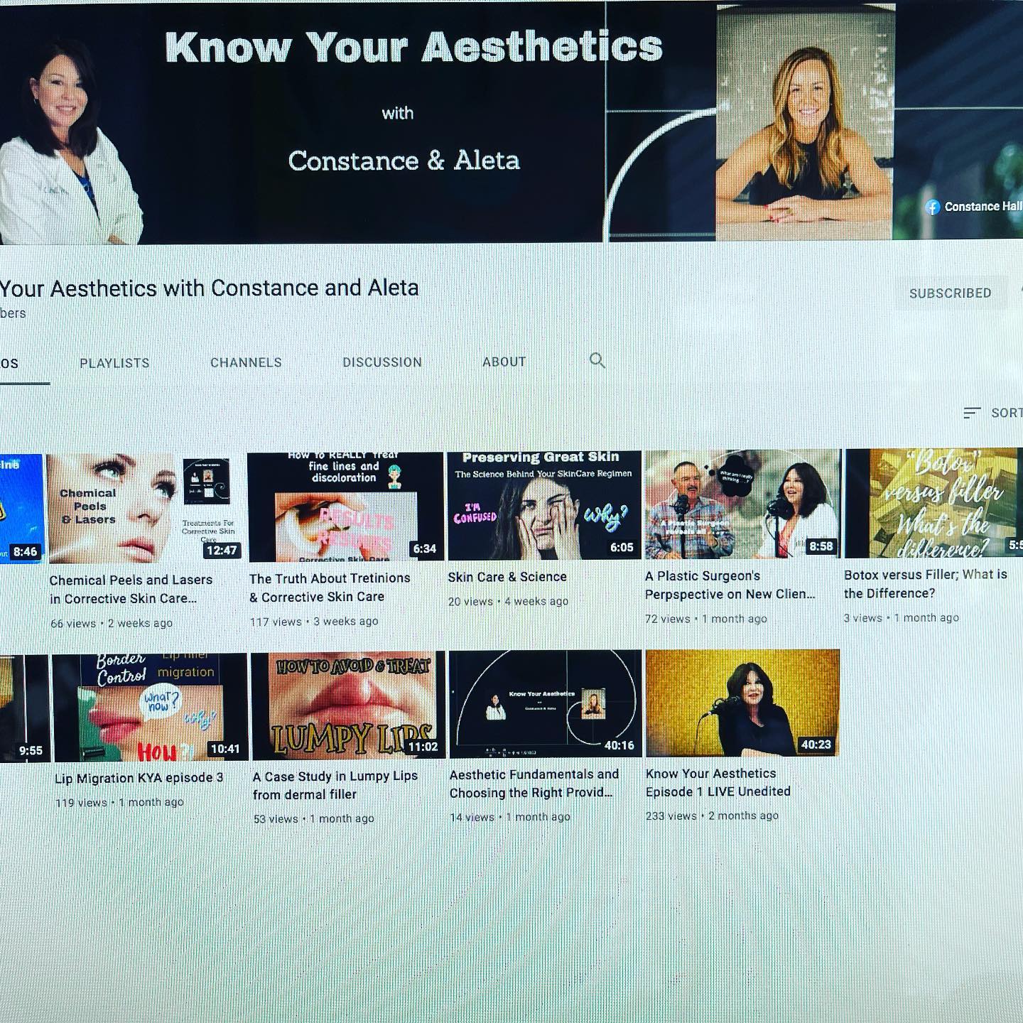 We just had Dr Tim Pearce of... - United Medical & Aesthetics