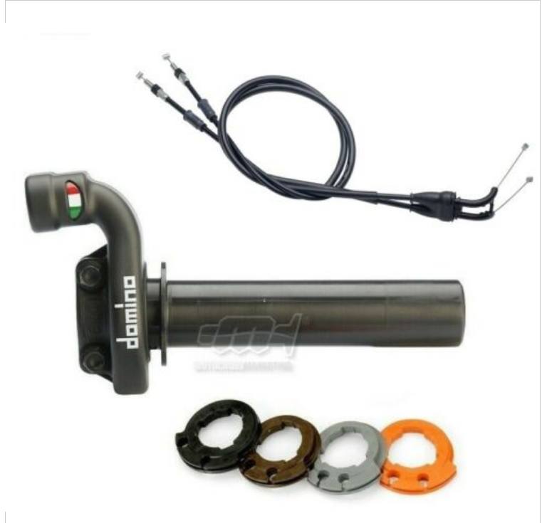 COMANDO GAS CON manopola chiusa e con leva in alluminio per ciclomotori Piaggio EUR 34,89 - IT