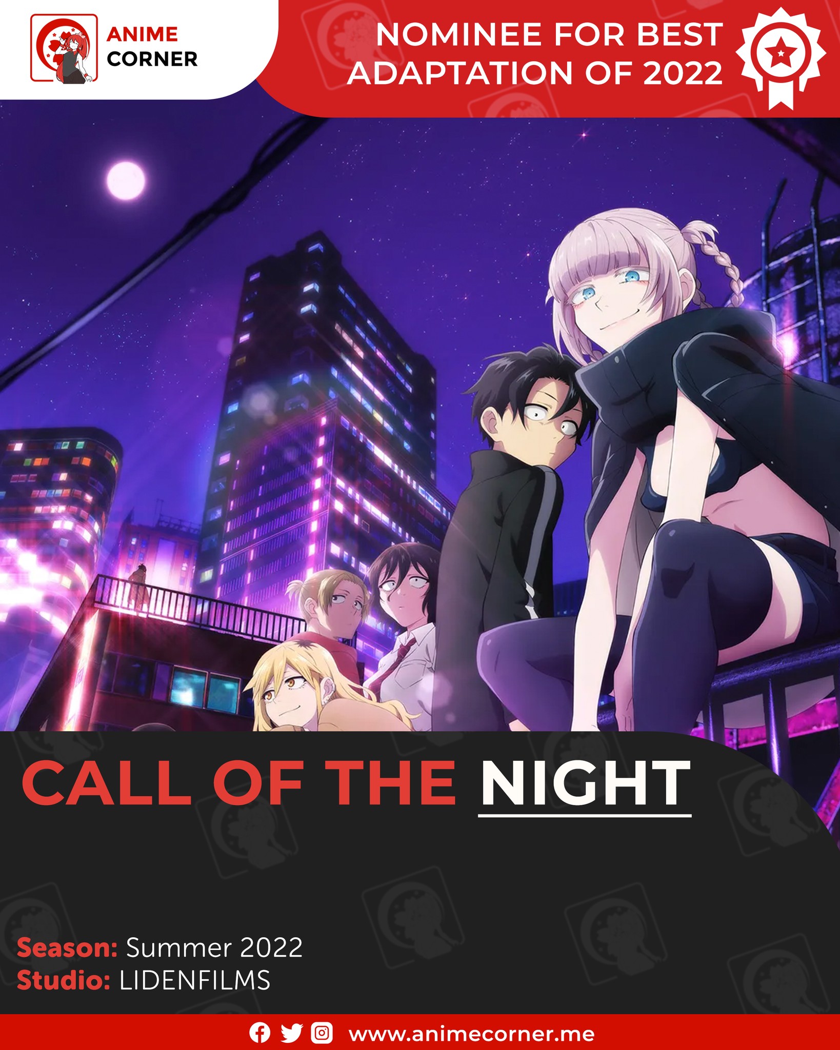Anime Corner - Vote for Call of the Night here: acani.me/aoty-2022 ...