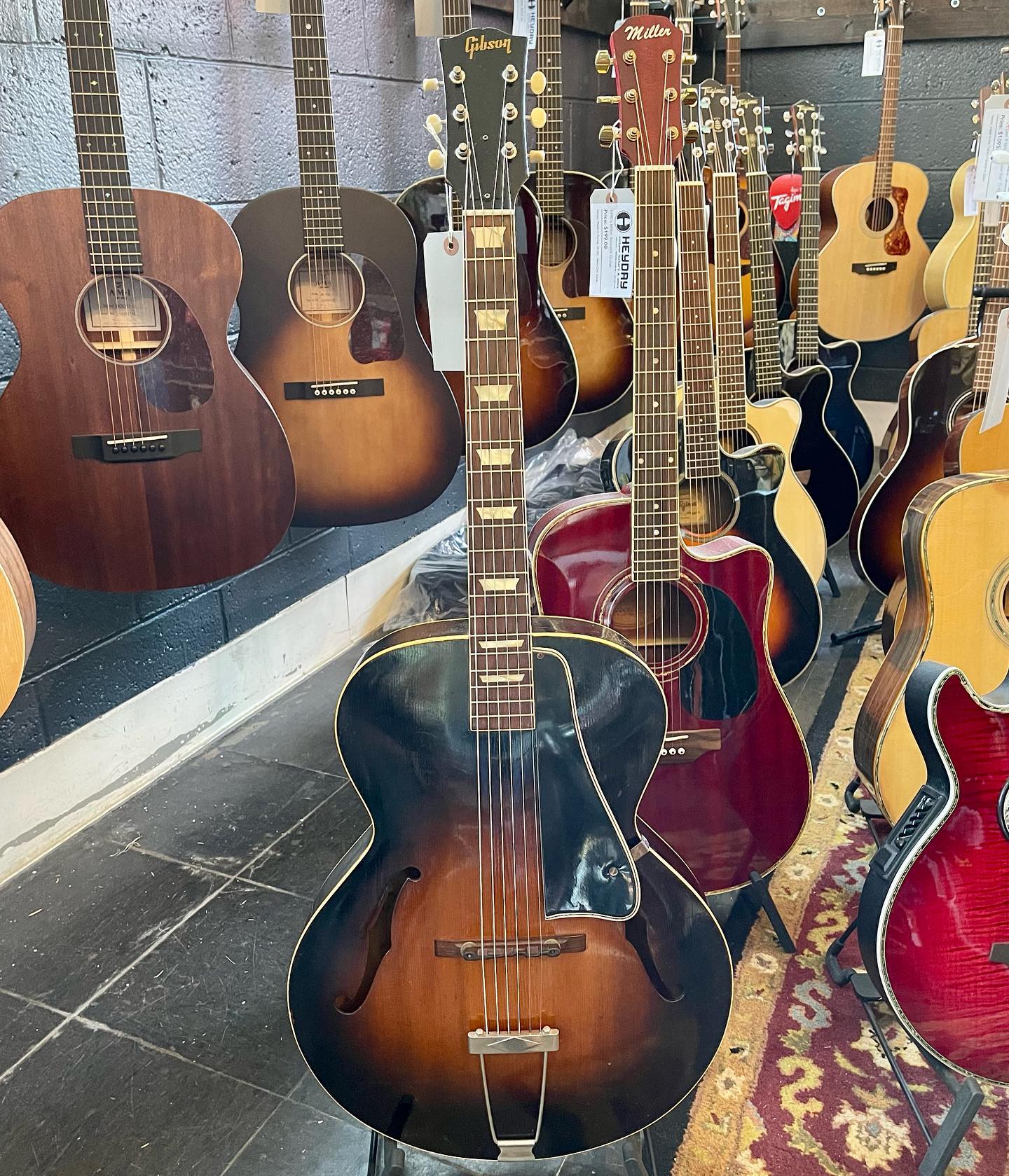 1951 Gibson L-4 archtop guitar for sale