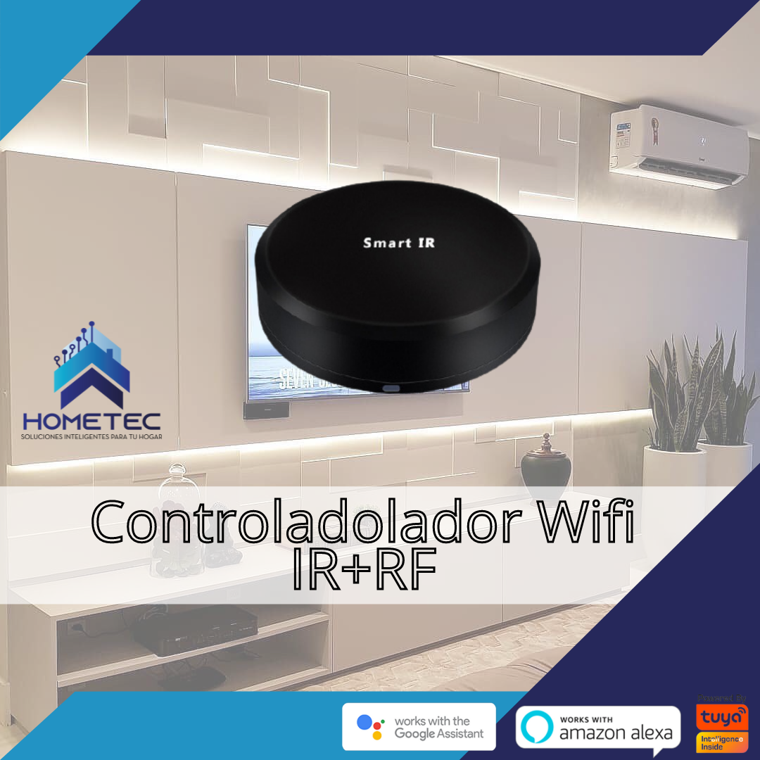 HomeTec - 🤖 CONTROLADOR WIFI IR+RF 🤖 - - Conoce todos...
