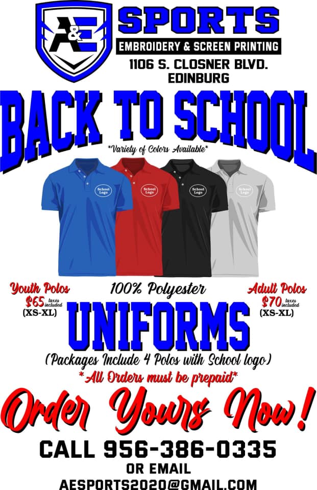 A&E Sports Embroidery and Screen Printing Edinburg TX