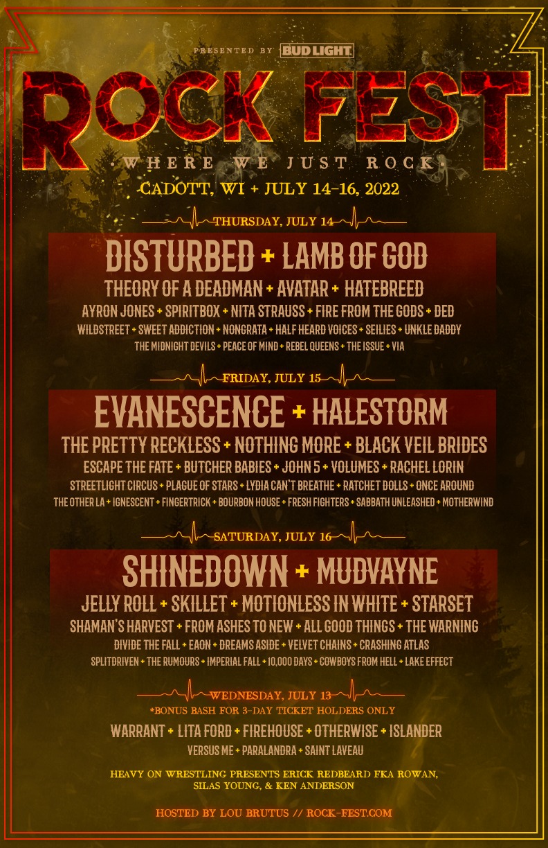 Disturbed Disturbed Are Headlining Rock Fest In Cadott Facebook
