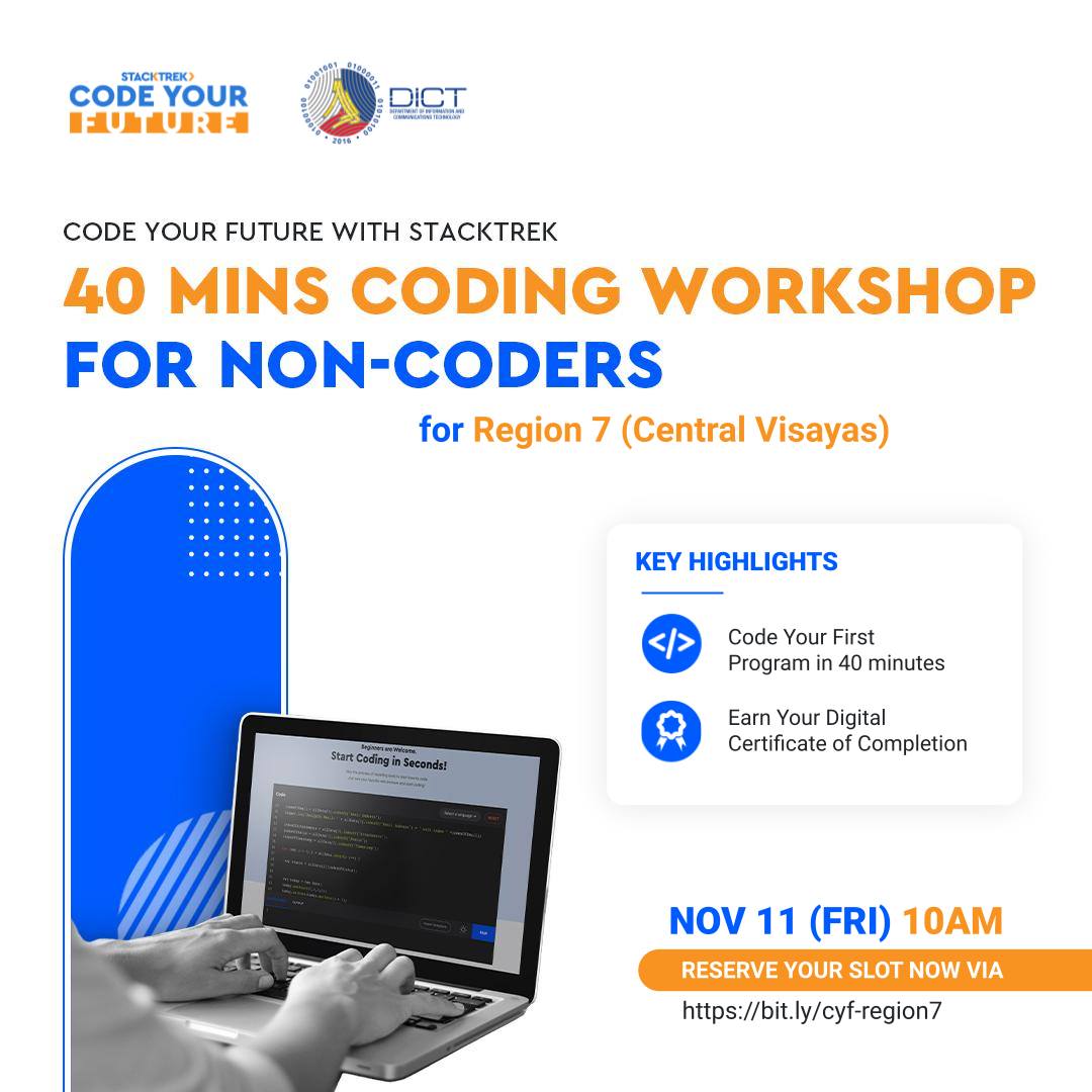 DICT Region 7 - 📢📢📢FREE ONLINE TRAINING ALERT Whether... | Facebook