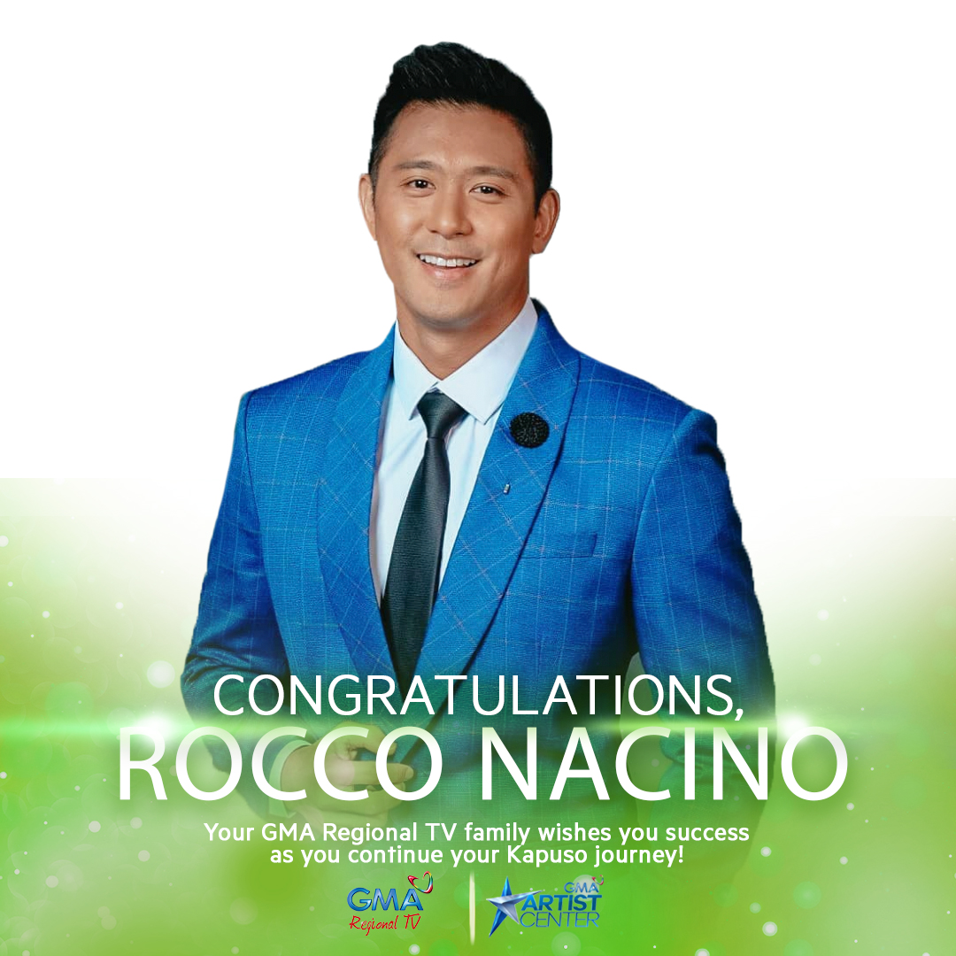 GMA Regional TV - 🎊 Congratulations Rocco Nacino on your... | Facebook