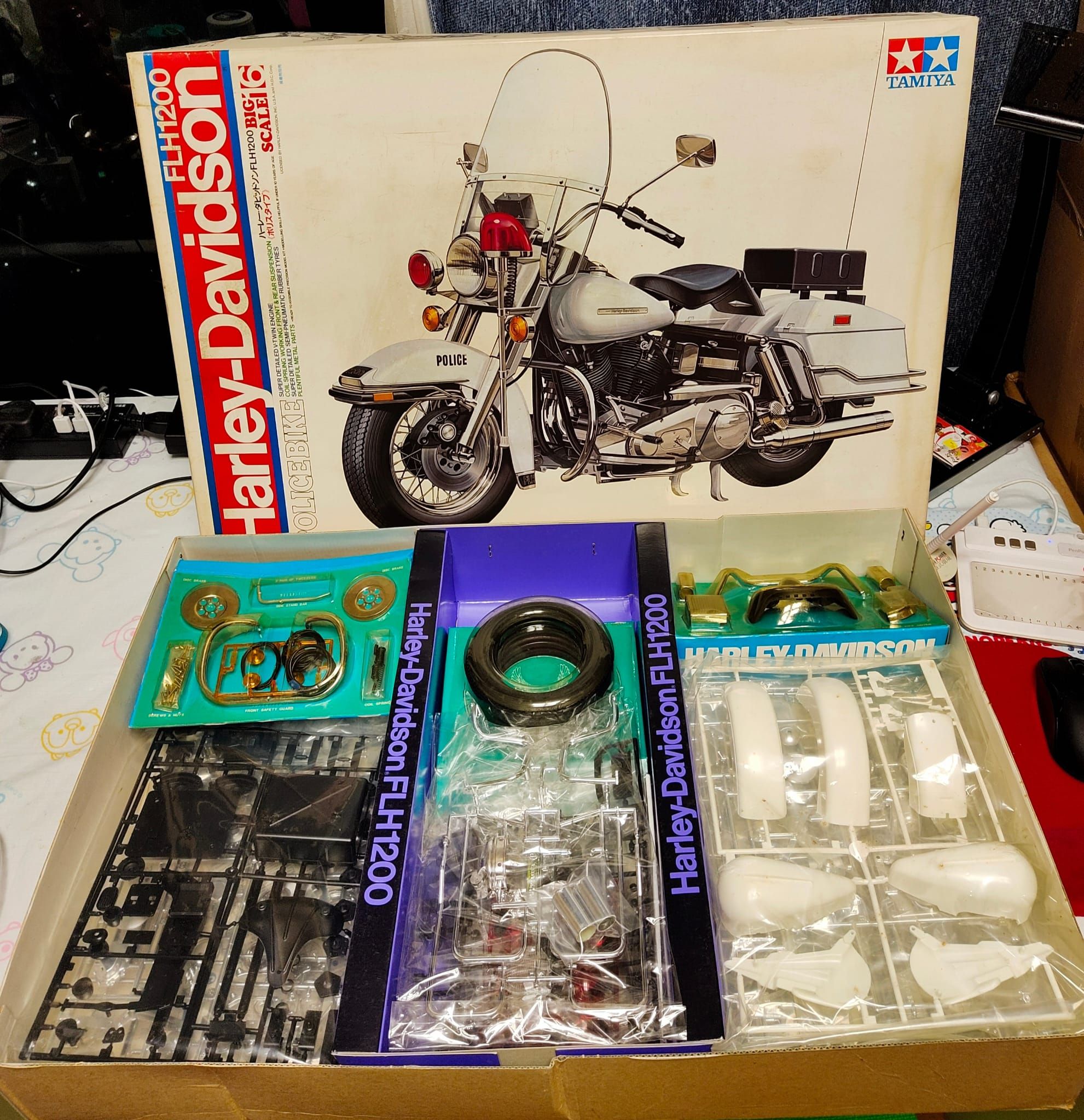 Vintage Revell plastic model kit is a 1/8 scale replica of a