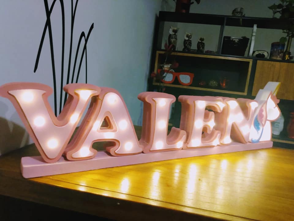 Fotodecorarte - Se va Valen también ! Letras con tapa ,los...