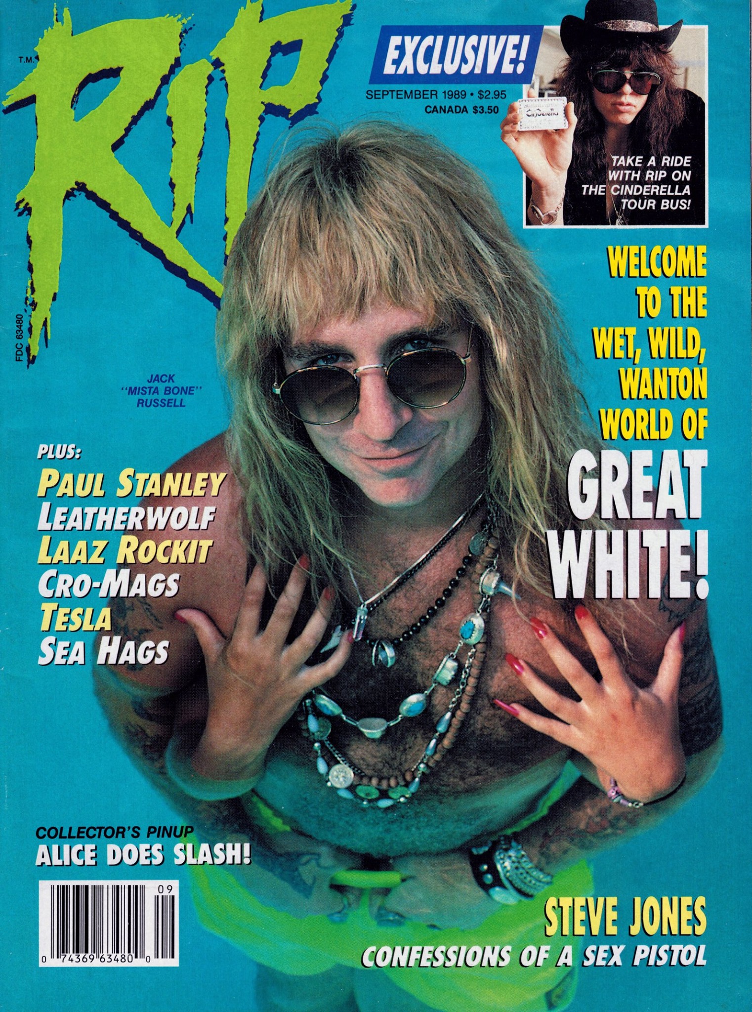 Happy Birthday to Jack Russell of GREAT WHITE!!