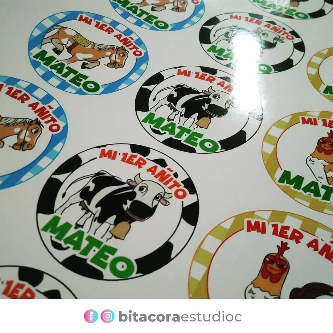 Stickers & banderines #stickers... - Grafica Bitacora