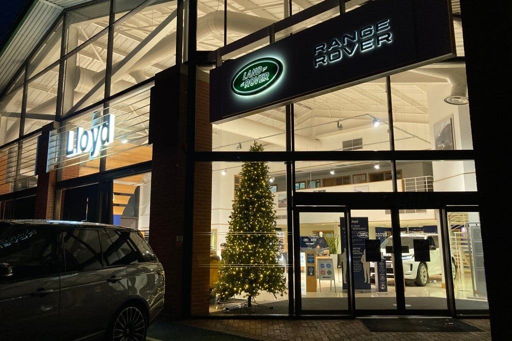 The Christmas Decorations have... - Lloyd Land Rover Ripon