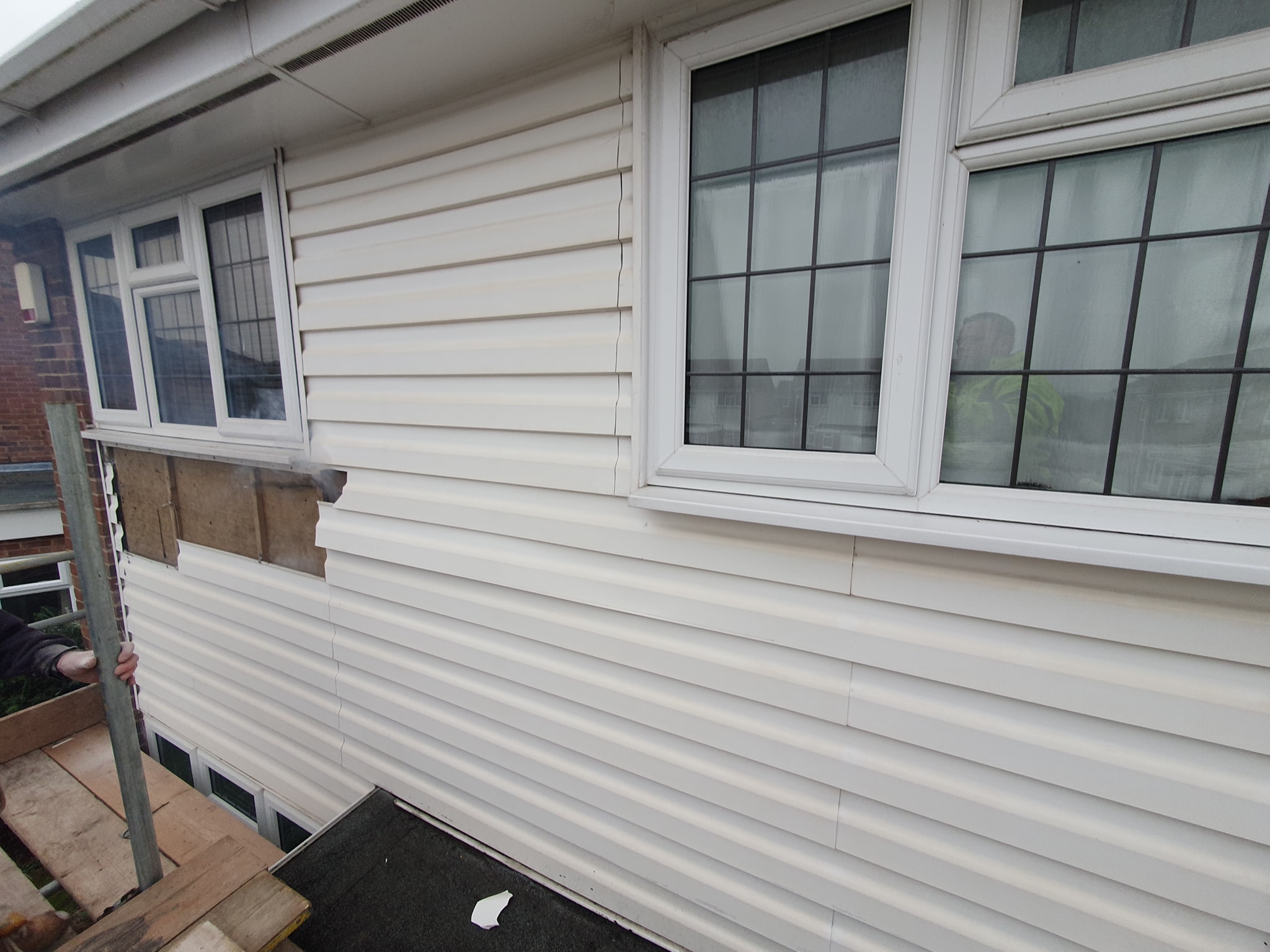 Today we completed this incredible transformation! Previously cladded ...