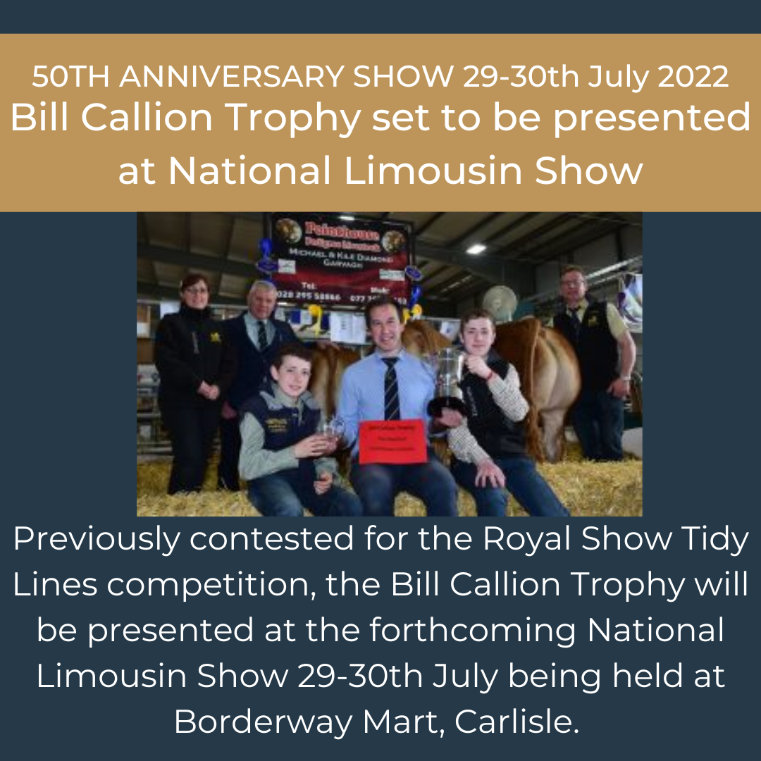 🎈 50TH ANNIVERSARY SHOW... - British Limousin Cattle Society | Facebook
