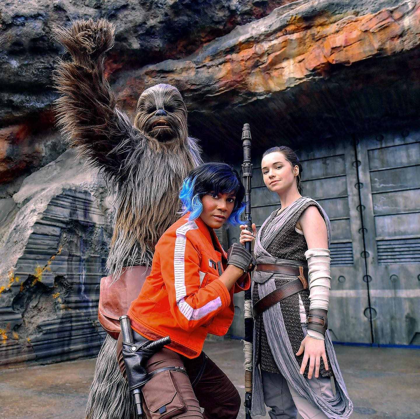 Disney - ‘Are You Ready To Rise?!’ Rey, Chewy, and Vi Moradi are battle ...