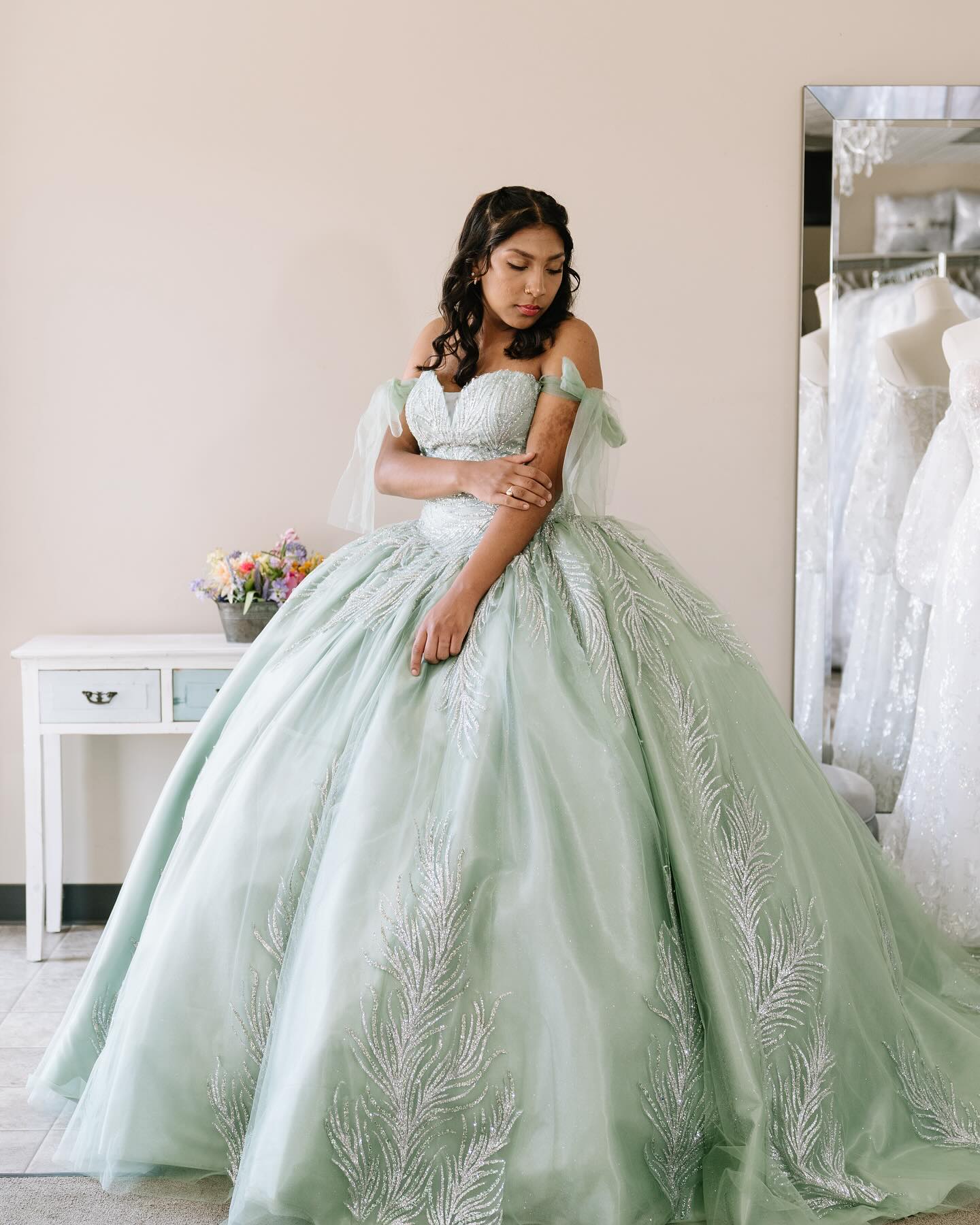 two piece lace dress Floor-Length Blue Satin Cap Sleeves Prom US14 / Custom Color ld21115 Evangeline Crystal Beaded Couture Size:5 years US numeric adding a hint of