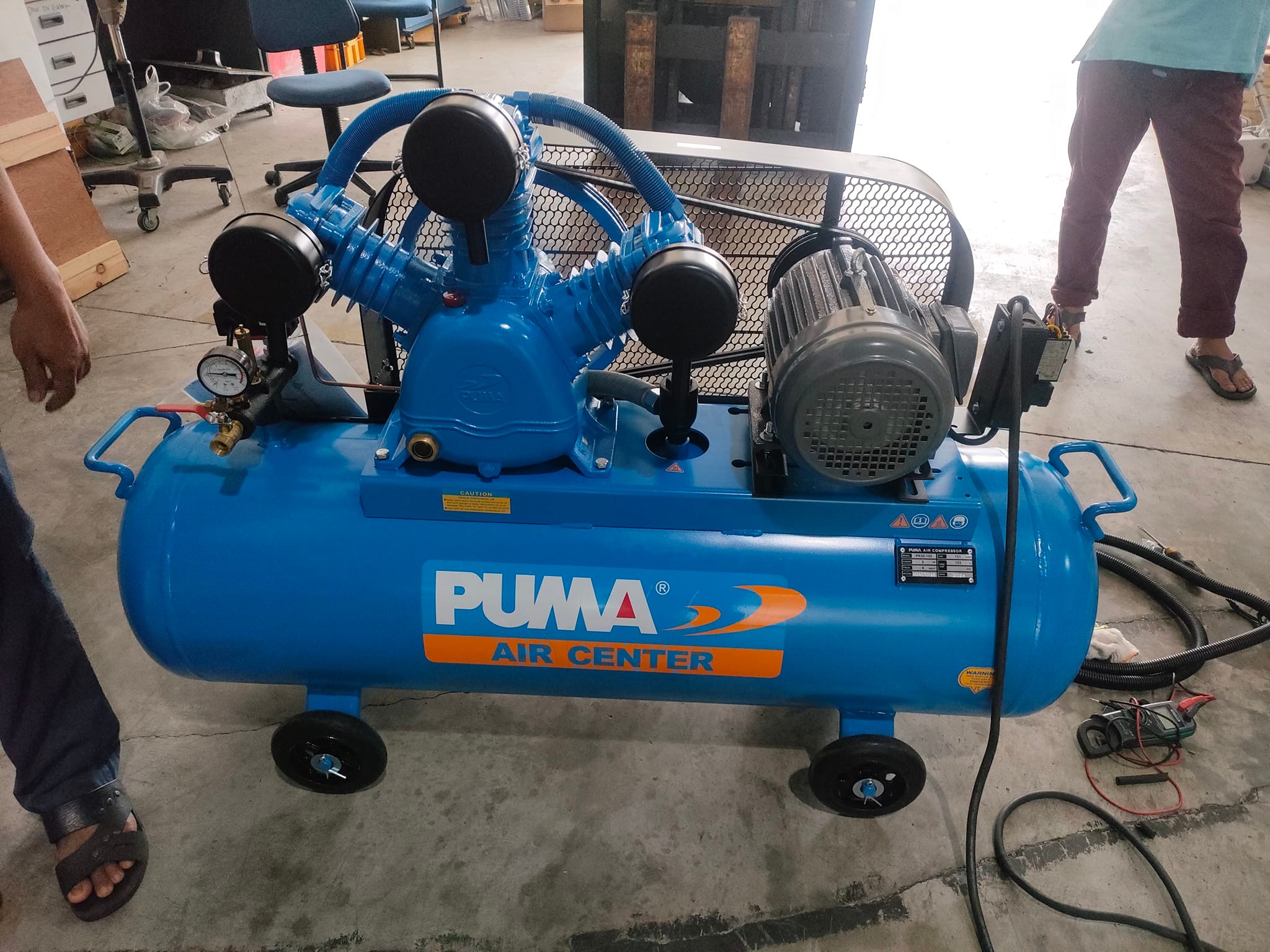 Compressor World Mi T M 8 Gal Industrial Two Stage Gasoline Air