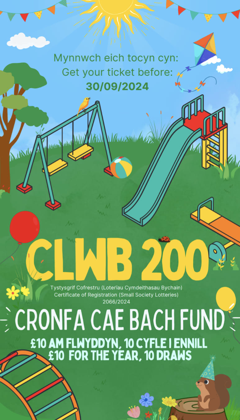 ⭐ CLWB 200 WEDI LANSIO! ⭐... - Cyngor Cymuned Ceulanamaesmawr | Facebook