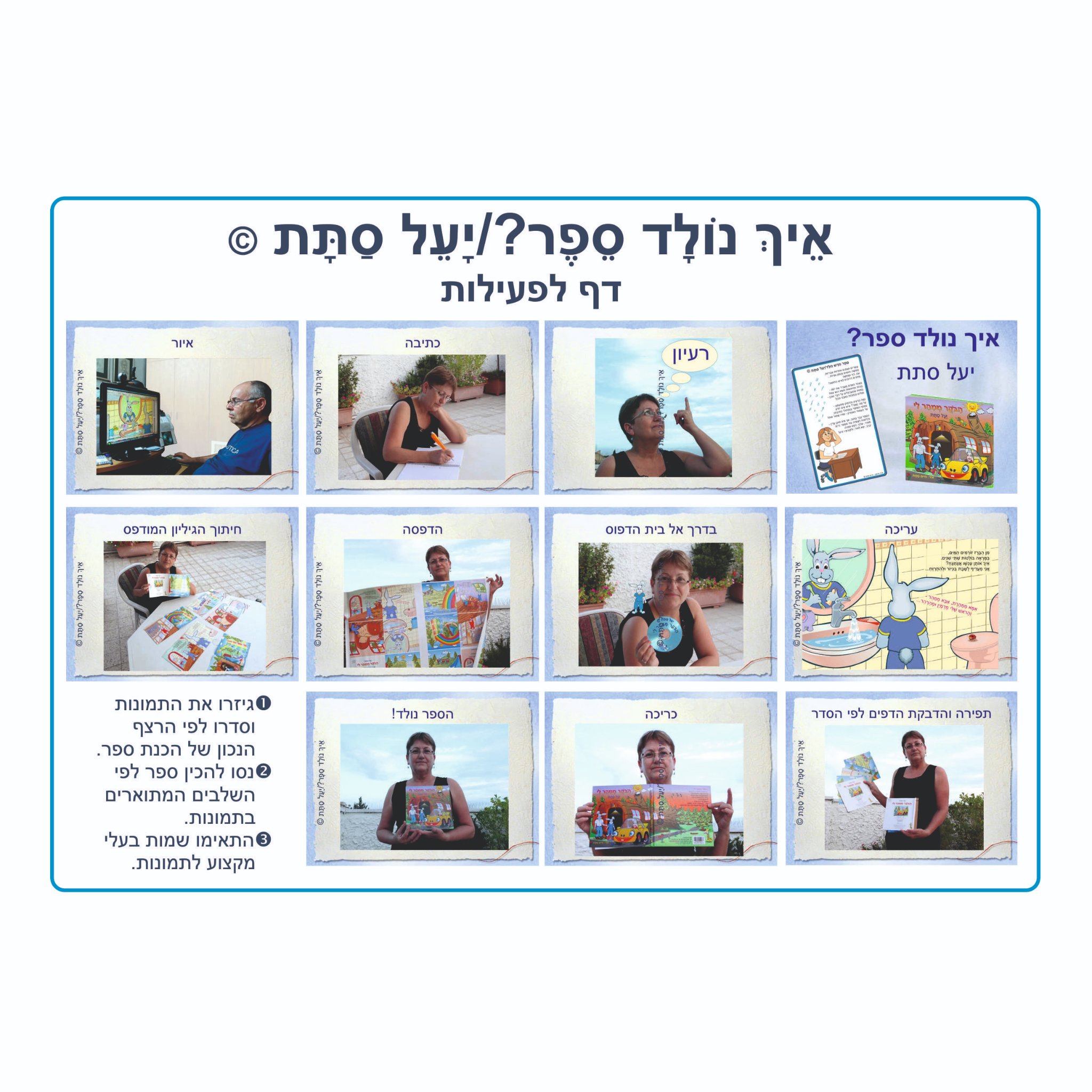 איך נולד ספר? יעל סתת 📘... - יעל סתת - סופרת ילדים ומשוררת