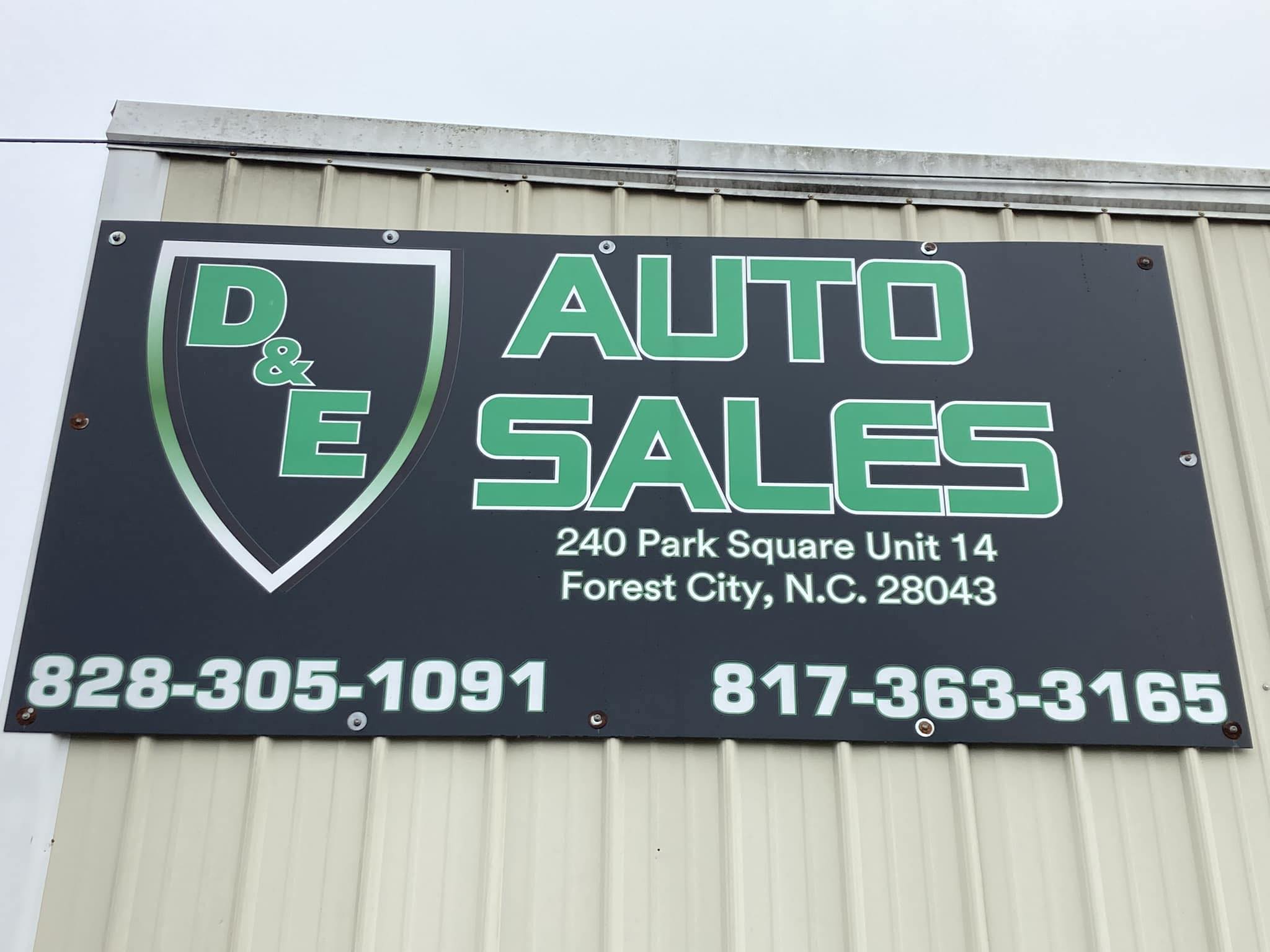 D&E Auto Sales | Forest City NC