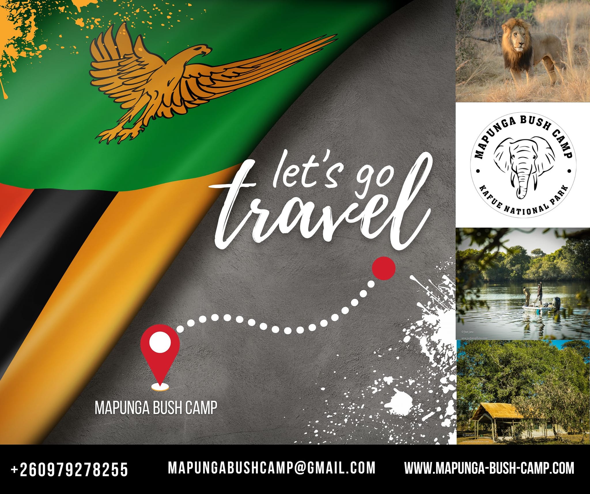 Kafue National Park is known for its... - Mapunga Bush Camp